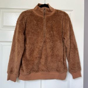 Soft and Fuzzy Quarter zip